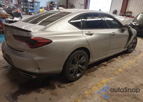 2021 Acura Tlx A-Spec Package z USA, uszkodzony, nr VIN 19UUB6F54MA007505